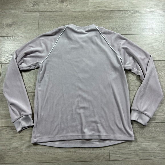 Adidas OG Velvet Long Sleeve Crewneck Top - Picture 5 of 13